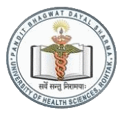 Pandit_Bhagwat_Dayal_Sharma_University_of_Health_Sciences_logo