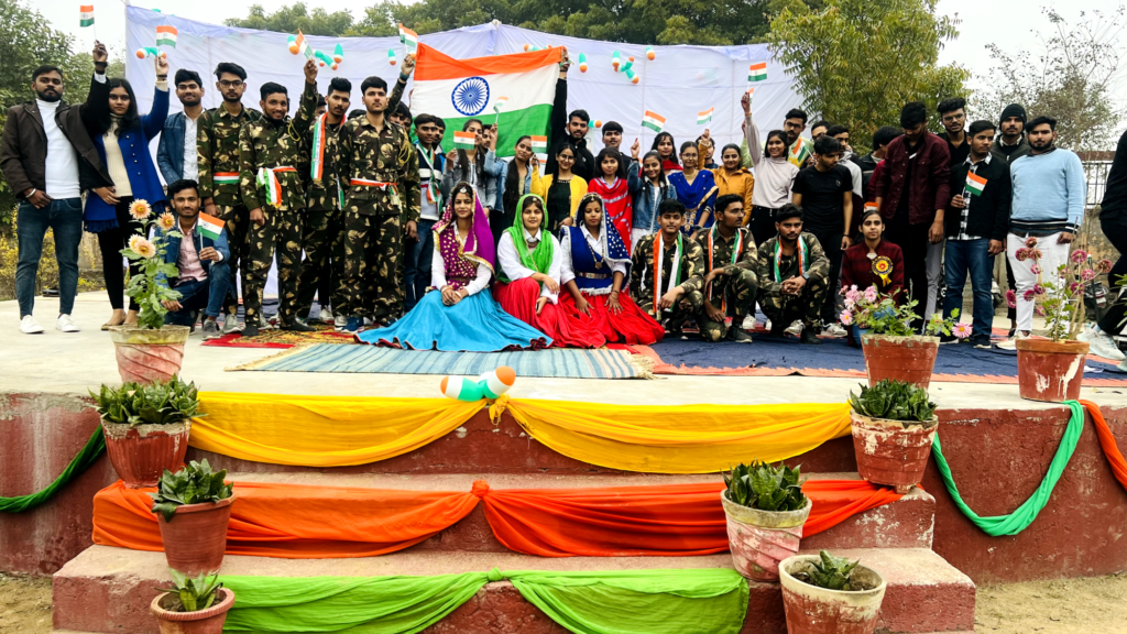 The 74th Republic Day celebrations at DDR Group of Colleges Gurugram