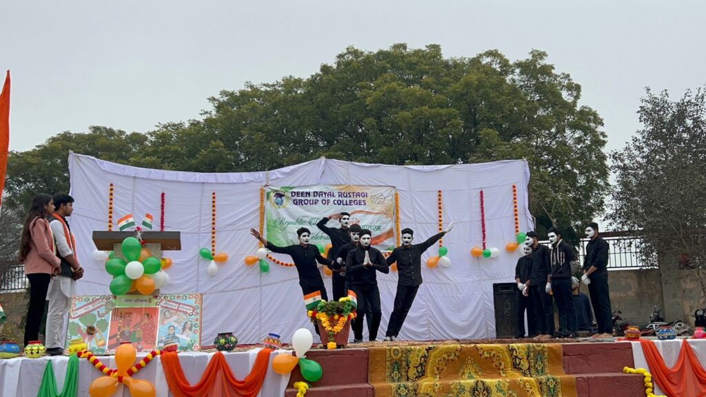 The 75th Republic Day celebrations at DDR Group of Colleges Gurugram