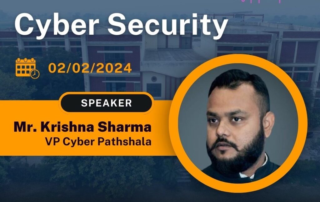 Online Webinar was conducted on Cyber Security at DDR Group of Colleges