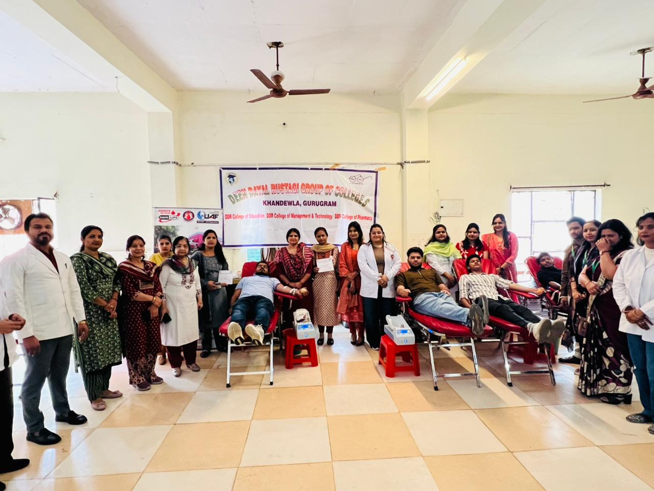 Blood donation drive 2026 at college campus (3)