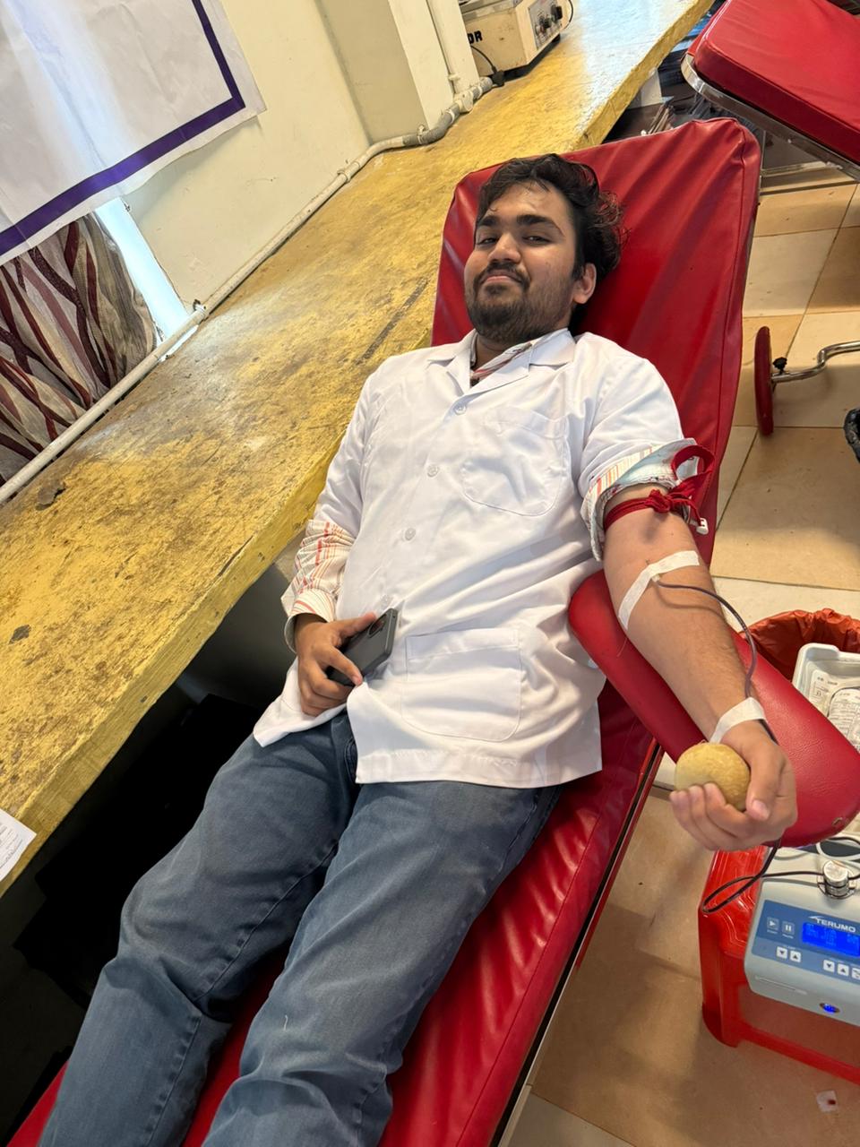 Blood donation drive 2026 at college campus (4)