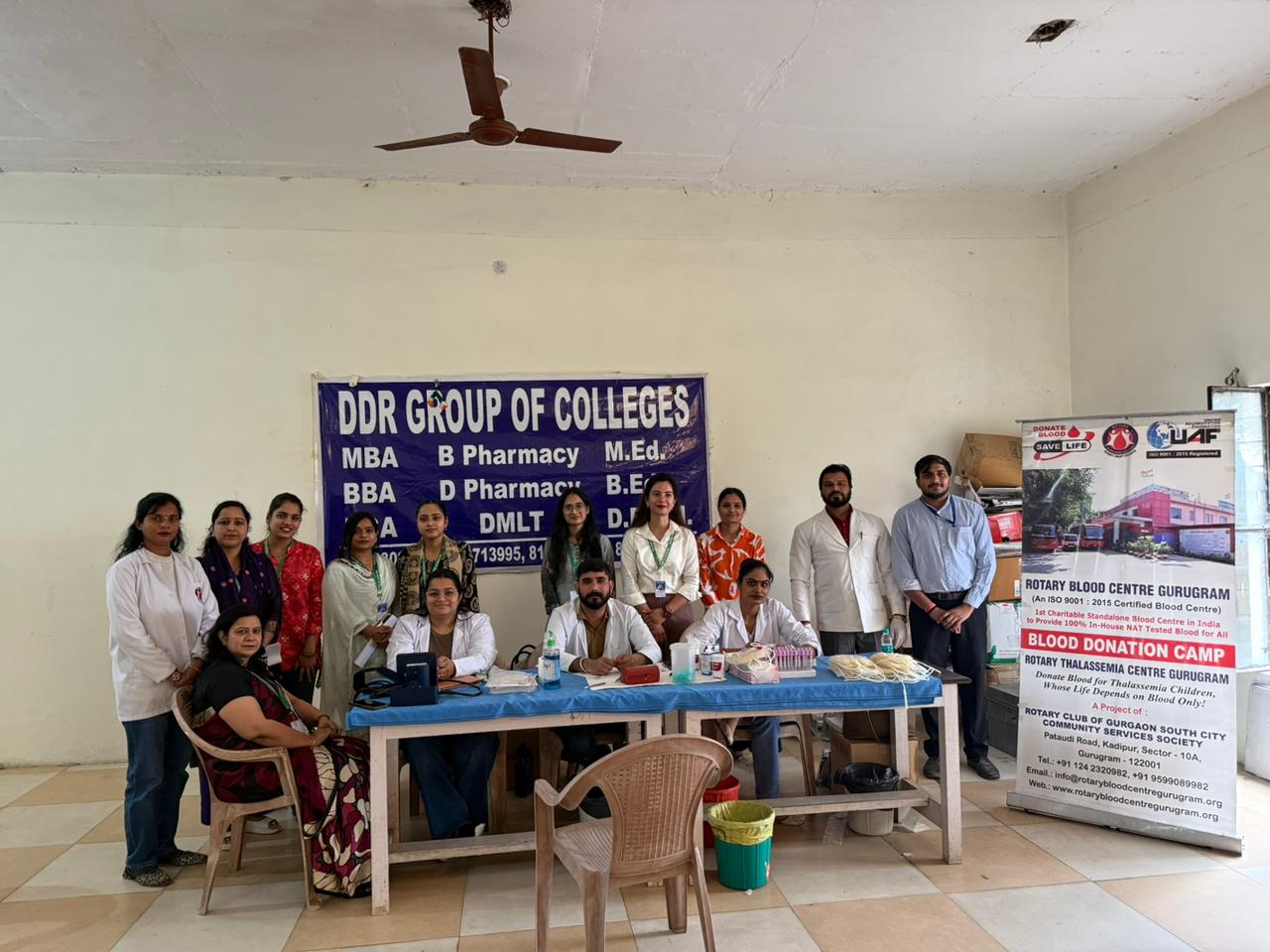 Blood donation drive 2026 at college campus (5)