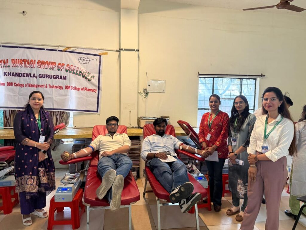 Blood donation drive 2026 at college campus