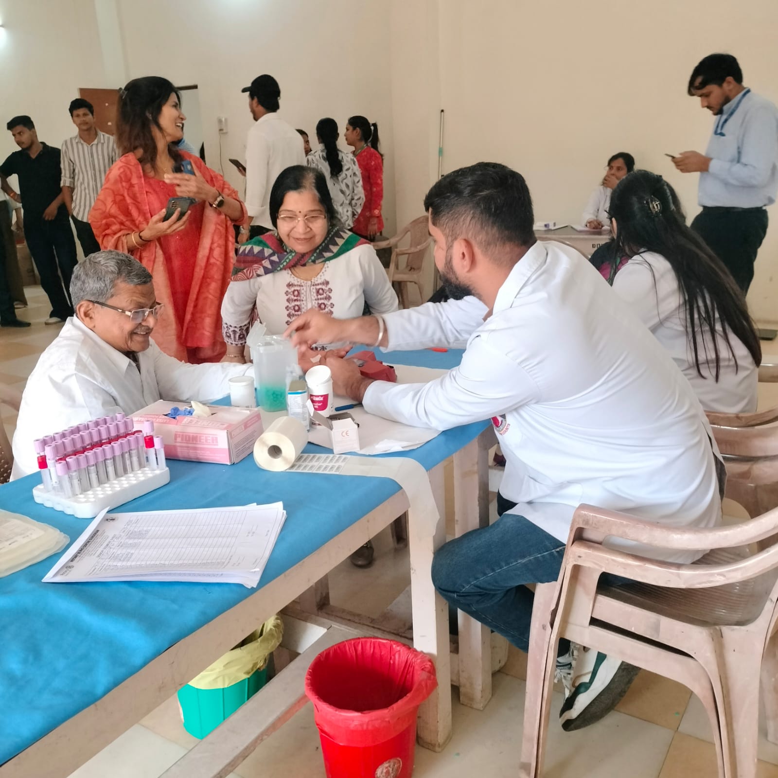 Blood donation drive 2026 at college campus (7)